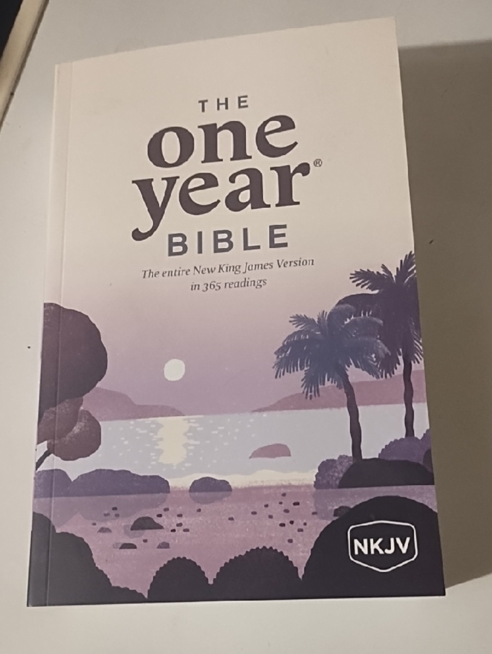 The One Year Bible – Lavender Scenic Cover